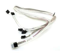 Supermicro CBL-SAST-0556 Serial Attached SCSI (SAS) cable Black, White
