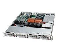 SUPERMICRO CSE-815TQ-R650B SuperChassis 1U Chassis for 12 x 13-Inch E-ATX Motherboard - Black
