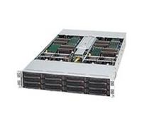 SUPERMICRO CSE-827H-R1400B Rack Black 1400W Computer compartment