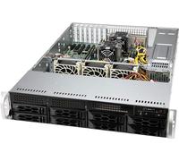 Supermicro CSE-LA25TQC-R609LP Central Unit Support Black 600 W