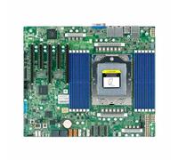 SUPERMICRO MBD H13SSL N Motherboard, Compatible with AMD EPYC 9004 Socket SP5 Series Processors, Up to 3TB 3DS ECC RDIMM, 4 Memory Slots, 1 HDMI Port, PCIe 4.0, Server