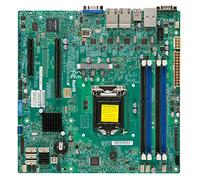 SUPERMICRO MBD-X10SLM+-LN4F-O LGA1150 Socket, Chipset C224 Micro ATX Motherboard - Multi-Colour