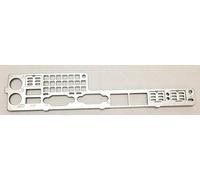 Supermicro MCP-260-00038-0N I/O Shield for X8DTU-6TF+ X8DTU-6F+ X9DRW-7TPF X9DRW-7TPF+ X9DRW-iTPF X9DRW-iTPF+