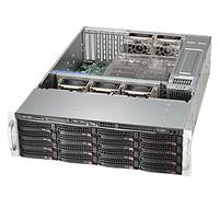 Supermicro SC836BE1C-R1K23B Rack Black 1200 W