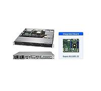Supermicro SuperServer 5019P-MTR Intel C622 LGA 3647 1U Black - Barebone Servers (Intel C622, LGA 3647, Intel® Xeon®, DDR4-SDRAM, 1024 GB, 256 GB)