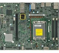 Supermicro X14SAV-TLN4F Bulk Flex ATX Embedded Board | Intel Core Ultra 9/7/5 Series 2 | 96GB DDR5 | PCIe 5.0 | Dual 10G & 2.5G LAN | M.2 | MCIO | 4X SATA | 12V DC | vPro