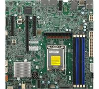 Supermicro X14SAZ-F Bulk Intel W880 Board | Core Ultra 9/7/5 Series 2 | 192GB DDR5 | PCIe 5.0/4.0 | Dual 2.5G LAN | 4 Displays | M.2 | 4X SATA | TPM 2.0 | 12V DC | vPro