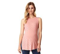 Supermom Destroyed Women's Tank Top, Pink (Light Rose C092), XS