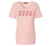 Supermom Women's Tee Short Sleeve True Life T-Shirt, Misty Rose - P482, L