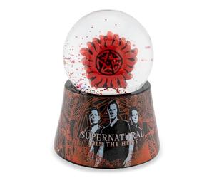 Supernatural Anti-Possession Symbol Light-Up Mini Snow Globe | 2.75 Inches Tall