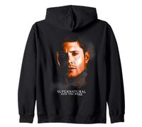 Supernatural Dean Winchester Portrait Zip Hoodie
