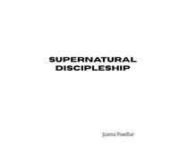 SUPERNATURAL DISCIPLESHIP