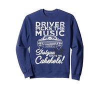Supernatural Driver Picks Music Sweatshirt, Adult Unisex, Navy Blue, X-Large