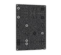 Supernatural Inspiration patterned signage, indoor and outdoor wall decoration, suitable for parties, bedrooms, and porches.