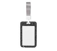 Supernatural Inspiration Print Heavy Duty Badge Holder with Retractable Reel, Id Badge Holder Key Card Work Badge Clip for Nurse Teacher Student Office Women Men