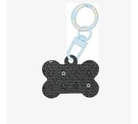 Supernatural Inspiration Printing Acrylic Dog Bone Ornament,Dog Tags Personalized Pet Ornament, Key Chain Bone Shaped Id Tags