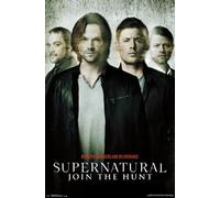 Supernatural Join The Hunt Maxi Poster, Wood, Multi-Colour