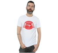 Supernatural Men's Clip Your Wings T-Shirt in White | Size: 4XL Supernatural White 4XL