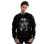Supernatural Men's Group Castiel Sweatshirt in Black | Size: 3XL Supernatural Black 3XL