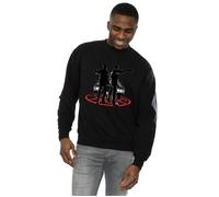 Supernatural Men's Sam & Dean Silhouette Sweatshirt in Black | Size: XL Supernatural Black XL