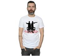 Supernatural Men's Sam & Dean Silhouette T-Shirt in White | Size: Medium Supernatural White M
