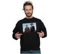 Supernatural Men's Stetson Sweatshirt in Black | Size: Medium Supernatural Black M
