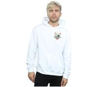 Supernatural Men's Winchester Breast Print Hoodie in White | Size: 4XL Supernatural White 4XL