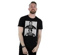 Supernatural Men's Winchester Mugshots T-Shirt X-Large Black