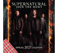 Supernatural Official 2027 Calendar with Pull-Out Poster & FREE stickers