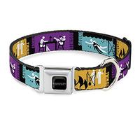 Supernatural Pet Collar, Dog Collar Metal Seatbelt Buckle, Supernatural Saving People Hunting Things Family Business, 16 to 23 Inches 1.5 Inch Wide