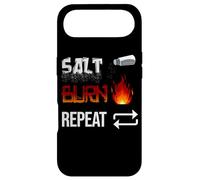 Supernatural Quotes Fiction Salt Burn Repeat Case for iPhone Air
