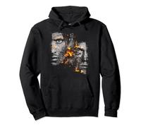 Supernatural Sam and Dean Fire Pullover Hoodie