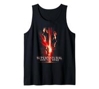 Supernatural Sam Dean Castiel Red Portal Tank Top