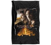 Supernatural Sam & Dean Mark Of Cain Soft Touch Throw Multicoloured (147Cm X 91Cm)
