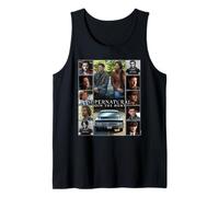 Supernatural Sam Dean Squares Tank Top
