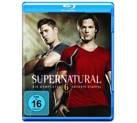 SUPERNATURAL: STAFFEL 6 - JARED PADALECKI,JENSEN ACKLES, 4 BLU-RAY NEW
