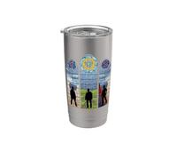 Supernatural Stained Glass Stainless Steel Insulated Tumbler