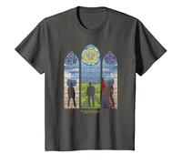 Supernatural Stained Glass T-Shirt, Youth, Asphalt Grey, 2T