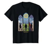 Supernatural Stained Glass T-Shirt, Youth, Black, Medium