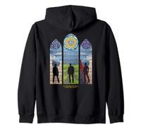 Supernatural Stained Glass Zip Hoodie