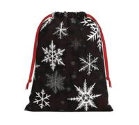 Supernatural Symbols Black Christmas Drawstring Bags Gift Wrapping Bag Small Gifts Candy Jewelry Wedding Wrap Bag