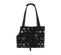 Supernatural Symbols Black print print Puppy Carrier Walking Dog Bags Pets Dogs Carrier Bags for small Dogs and Cat and Rabbit