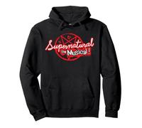 Supernatural The Musical Pullover Hoodie, Adult Unisex, Black, X-Large