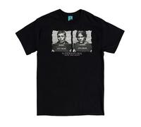Supernatural Unisex Adult Sam & Dean Mugshot T-Shirt TT979