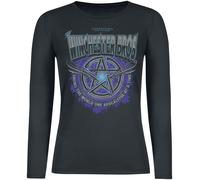 Supernatural Winchester Bros Long-sleeve Shirt black M