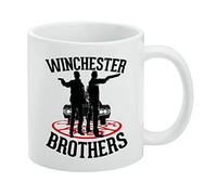 Supernatural Winchester Brothers White Mug