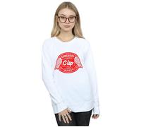 Supernatural Women's Clip Your Wings Sweatshirt in White | Size: Small Supernatural White S