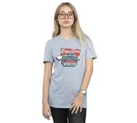 Supernatural Women's Driver Picks The Music Cotton Boyfriend T-Shirt in Grey | Size: XL Supernatural Grey XL