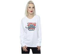 Supernatural Women's Driver Picks The Music Sweatshirt in White | Size: Small Supernatural White S