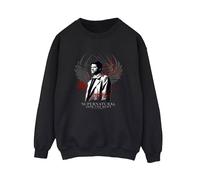 Supernatural Women's Join The Hunt Wings Sweatshirt in Black | Size: Small Supernatural Black S